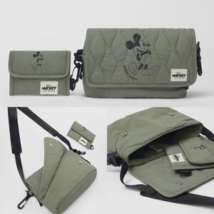 Zara Disney Mickey Mouse  Mini Crossbody Bag Key Pouch